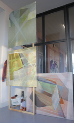 Kunst als Architektur einer freien Gesellschaft, 23.11.-14.12.2014, Kunstfabrik Darmstadt, ehemaliger Bahnhof Wixhausen von Kirsten K&ouml;tter