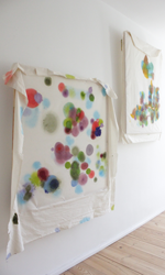 Site-specific Research _2017-08-15_16 im Taunus, Hopfenstein von Kirsten K&ouml;tter