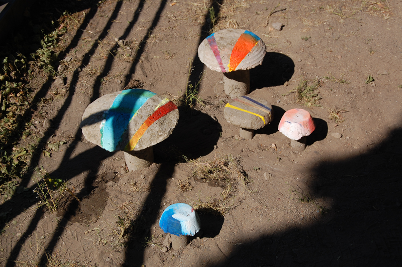 Kirsten Kötter: Pilznetz Neukölln, exhibition view