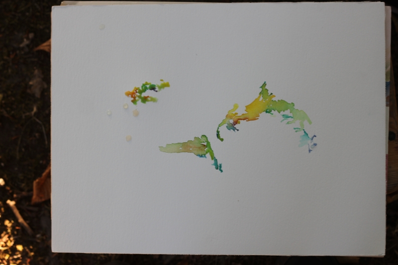 2025-08-19_malathon-chemnitz_15_2858, watercolour, 30 × 40 cm (Kirsten Kötter)