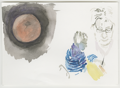 2015_2016_vhs-tsst_ingrid_frau-bauernhof, sketch, 17 &times; 24 cm (Kirsten Kötter)