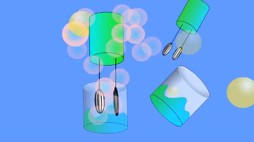 The Mixers, 2001, video still
  (Kirsten Kötter)