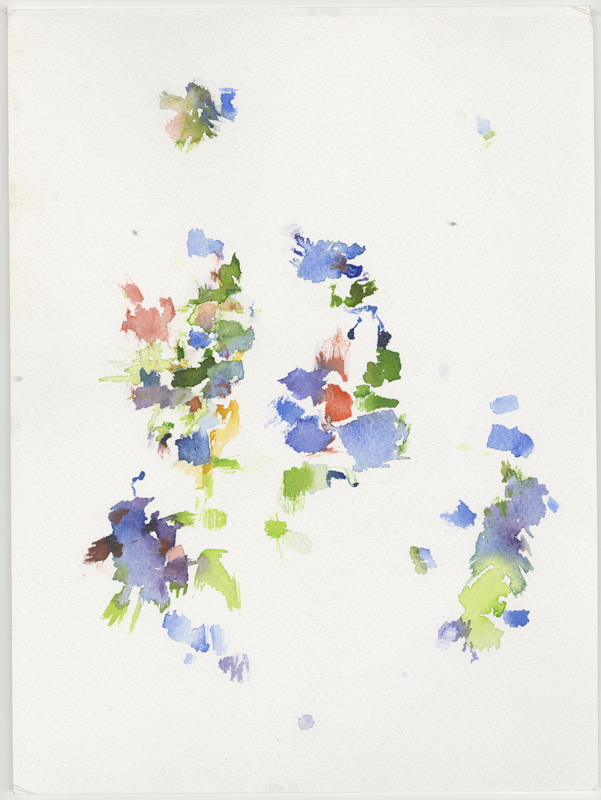 2020-03-30_04_himmel-fischteich, watercolour, 32 &times; 24 cm (Kirsten Kötter)