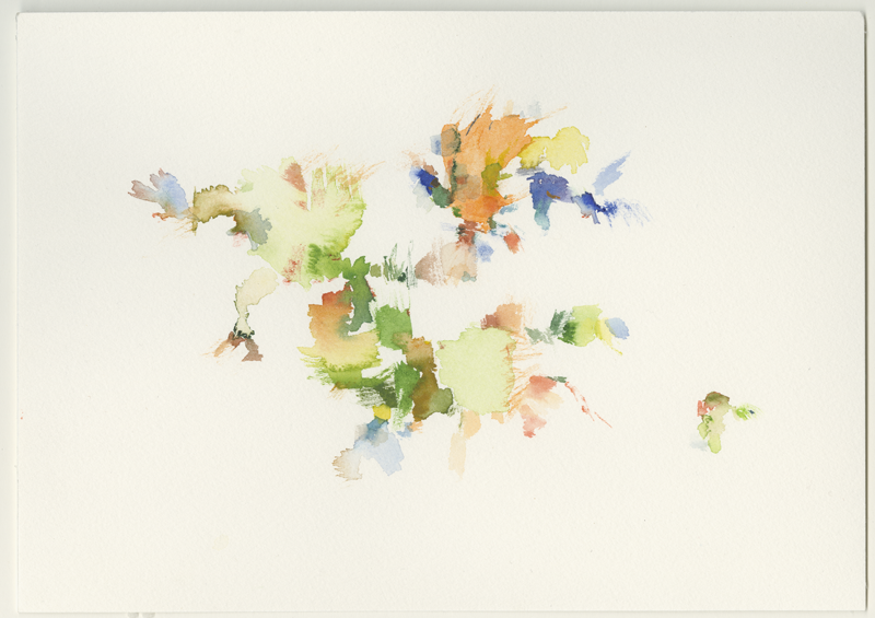 2020-08-30_tempelhof1, watercolour, 24 × 32 cm (Kirsten Kötter)