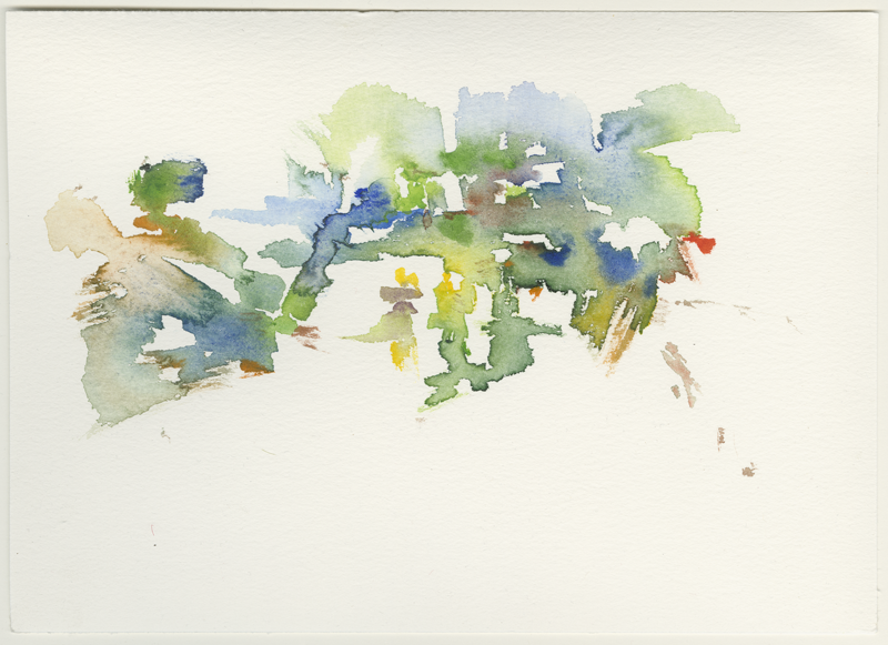 2020-10-31_belginum-2, watercolour, 17 &times; 24 cm (Kirsten Kötter)