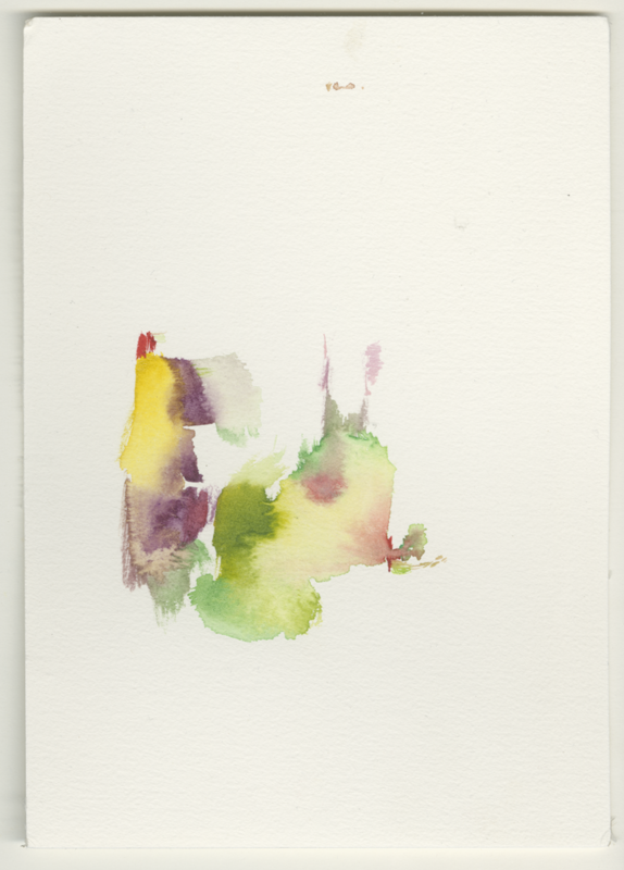 2021-11-17_fischteich, watercolour, 17 &times; 12 cm (Kirsten Kötter)