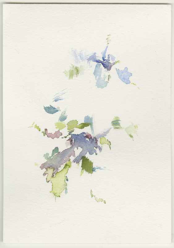 2021-12-31_budenheim-krappen, watercolour, 17 &times; 12 cm (Kirsten Kötter)