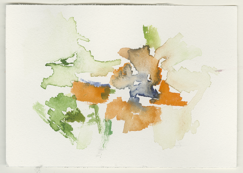 kirsten-koetter_2022-12-25_wi-dunkelheit, watercolour, 12 × 17 cm (Kirsten Kötter)