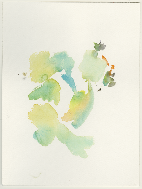 2023-05-30_warnemuende-abend, watercolour, 32 × 24 cm (Kirsten Kötter)