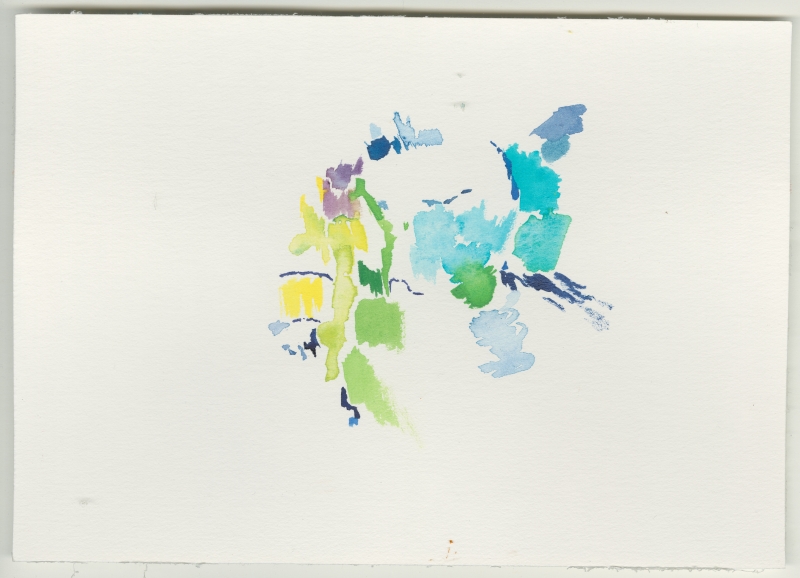 2026-02-27_grab_hans-dorothee, watercolour, 17 × 24 cm (Kirsten Kötter)